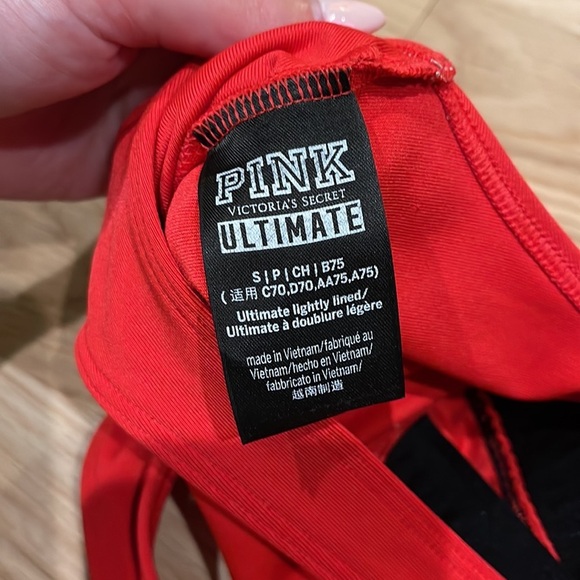 PINK Victoria’s Secret Ultimate Lightly Lined Bra Small - Picture 3 of 6